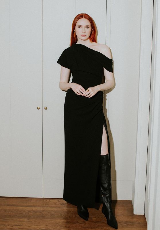Karen Gillan Unveils The Dark Romance of Fall Minimalism