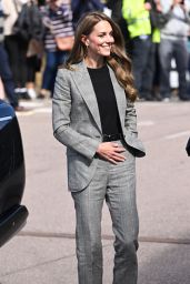 Kate Middleton Debuts Heritage Power Suit in Cuxton Visit 2025