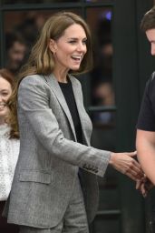 Kate Middleton Debuts Heritage Power Suit in Cuxton Visit 2025