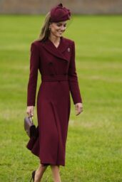 Kate Middleton Embodies State Visit Elegance in Brick Red Precision