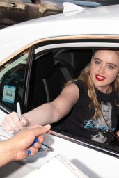 Kathryn Newton Debuts Graphic Tee Cool in NYC – September 2025