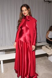 Katie Holmes Embodies FFORME Shows Monochromatic Crimson