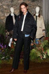 Katie Holmes Unveils Barbour Jackets Effortless Heritage