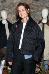 Katie Holmes Unveils Barbour Jackets Effortless Heritage