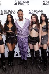 KATSEYE Commands GRAMMY Spotlight in Metallic Unity