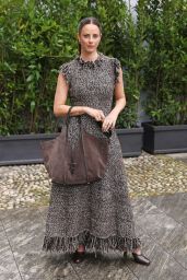 Kaya Scodelario Embodies Textural Chic at Tods Fall 2025 Showing