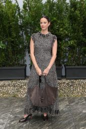 Kaya Scodelario Embodies Textural Chic at Tods Fall 2025 Showing