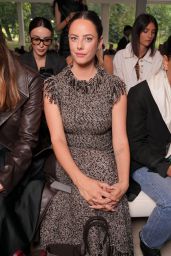 Kaya Scodelario Embodies Textural Chic at Tods Fall 2025 Showing