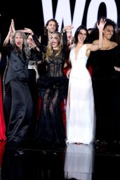 Kendall Jenner Embraces Sheer Naked Dress for Loreal Paris Show 2025