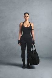 Kim Kardashian Commands NikeSkims Shoot With Futurist Edge