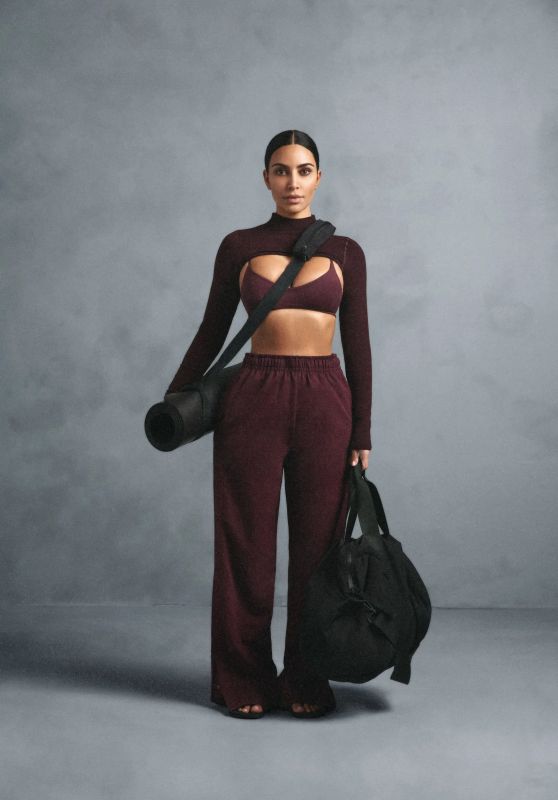 Kim Kardashian Commands NikeSkims Shoot With Futurist Edge