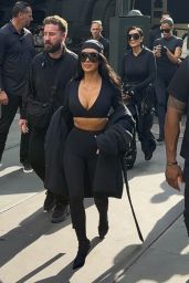 Kim Kardashian Embodies NikeSKIMS Launch Stealth Chic