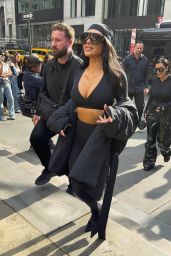 Kim Kardashian Embodies NikeSKIMS Launch Stealth Chic