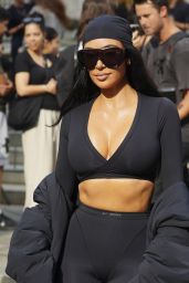 Kim Kardashian Embodies NikeSKIMS Launch Stealth Chic