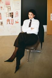 Kylie Jenner Champions WWD BeautyInc Unveiling Power Suit Drama