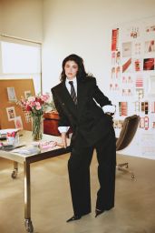 Kylie Jenner Champions WWD BeautyInc Unveiling Power Suit Drama