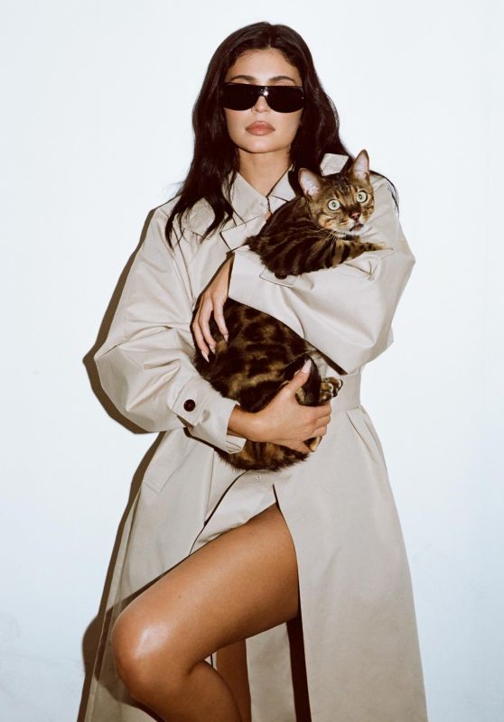 Kylie Jenner Unveils Khy x HYDRA With Feline Finesse