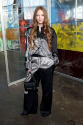 Larsen Thompson Embodies NYFW Artwear at Jason Wu Show