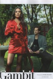 Lea Michele Commands Vanity Fair Spread in Scarlet Gambit
