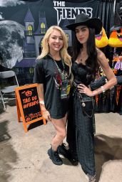 LeeAnna Vamp Champions Horror Couture at “The Fiends” Event