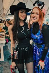 LeeAnna Vamp Champions Horror Couture at “The Fiends” Event