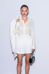Leni Klum Attends Michael Kors NYFW Show in Monochrome Chic