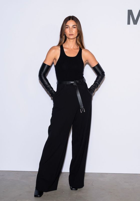 Lily Aldridge Reimagines Power Dressing at Michael Kors: A Study in Modern Noir