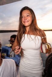 Lily Chee Attends ANOTR Sunset Bash at The Surf Lodge Montauk