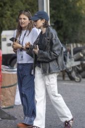Lily Collins Champions Off-Duty London Street Style