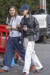 Lily Collins Champions Off-Duty London Street Style