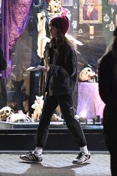 Lily Collins Embodies Gritty London Street Style Filming Close Personal Friends