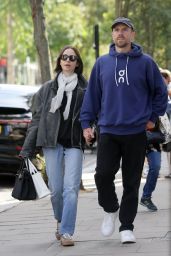 Lily Collins Unveils Luxury Offduty Notting Hill Chic