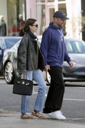 Lily Collins Unveils Luxury Offduty Notting Hill Chic