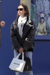 Lily Collins Unveils Luxury Offduty Notting Hill Chic