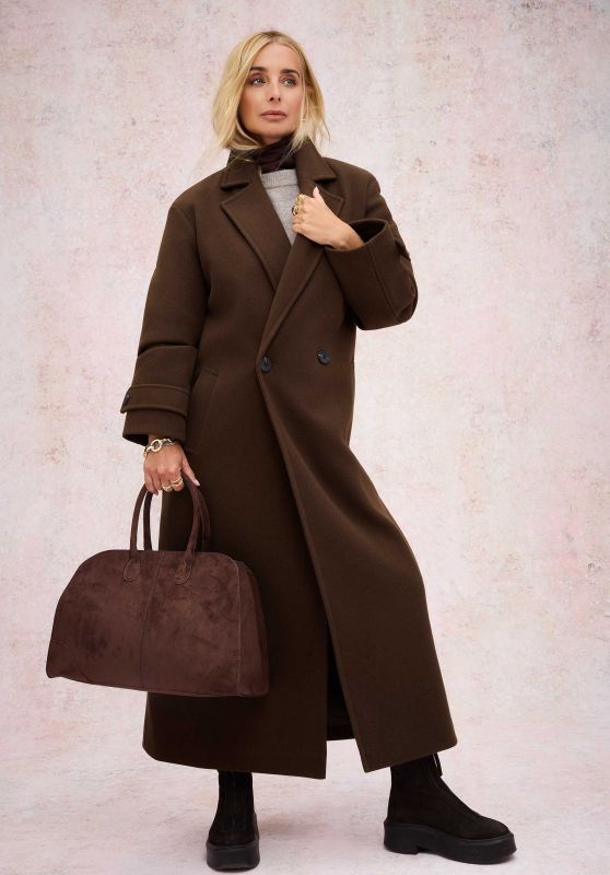 Louise Redknapp Champions Autumn Edit in Earth-Tone Precision