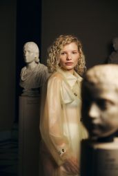 Luisa-Celine Gaffron Unveils Gothic Romance for Vogue Austria