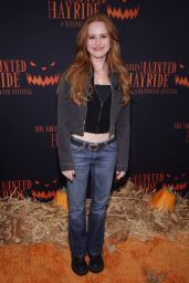 Madelaine Petsch Embodies Haunted Hayride Elevated Grunge