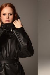 Madelaine Petsch Unveils Photobook Cover in Hooded Power Silhouette