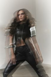 Madison Pettis ignites Numéro Netherlands in leather poetry