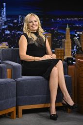 Malin Akerman Masters Minimalist Glamour on The Tonight Show