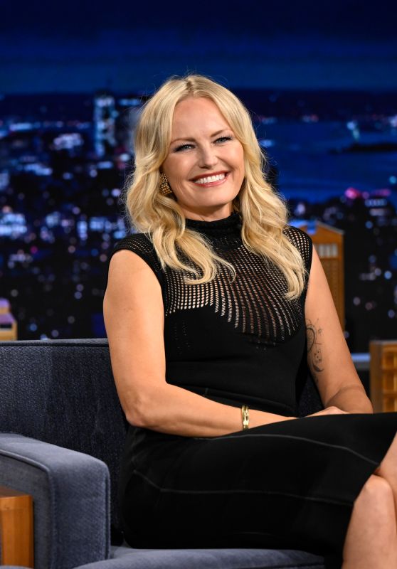 Malin Akerman Masters Minimalist Glamour on The Tonight Show
