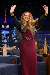 Mariah Carey Employs Strategic Layering for The Tonight Show 2025