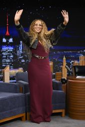 Mariah Carey Employs Strategic Layering for The Tonight Show 2025