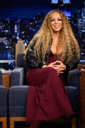 Mariah Carey Employs Strategic Layering for The Tonight Show 2025