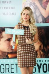 Mckenna Grace Embodies Autumnal Preppy Chic at Regretting You Screening