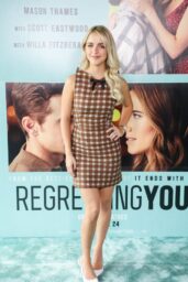 Mckenna Grace Embodies Autumnal Preppy Chic at Regretting You Screening