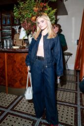 Meg Donnelly Champions Coach SS26 in Denim and Pink Play