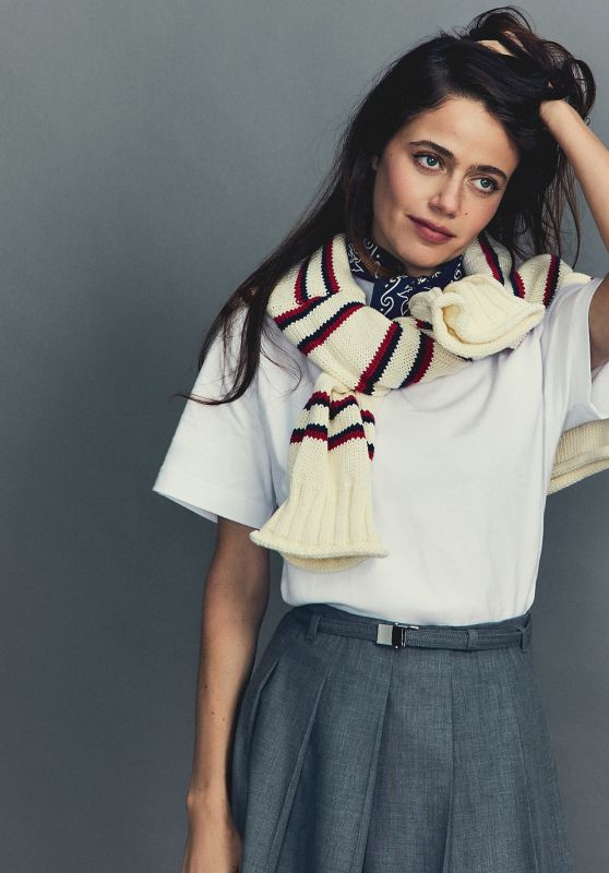 Molly Gordon Champions J.Crew Shoot in Varsity Poise