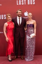 Nadiya Bychkova Embodies Sequin Glamour at London Screening 2025