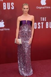 Nadiya Bychkova Embodies Sequin Glamour at London Screening 2025
